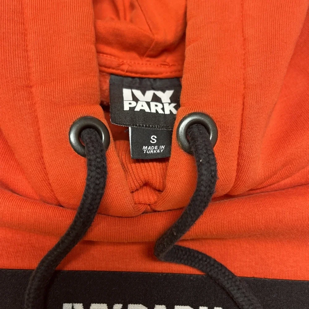 Adidas Ivy‎ Park Red Orange Hoodie Unisex Small Oversized